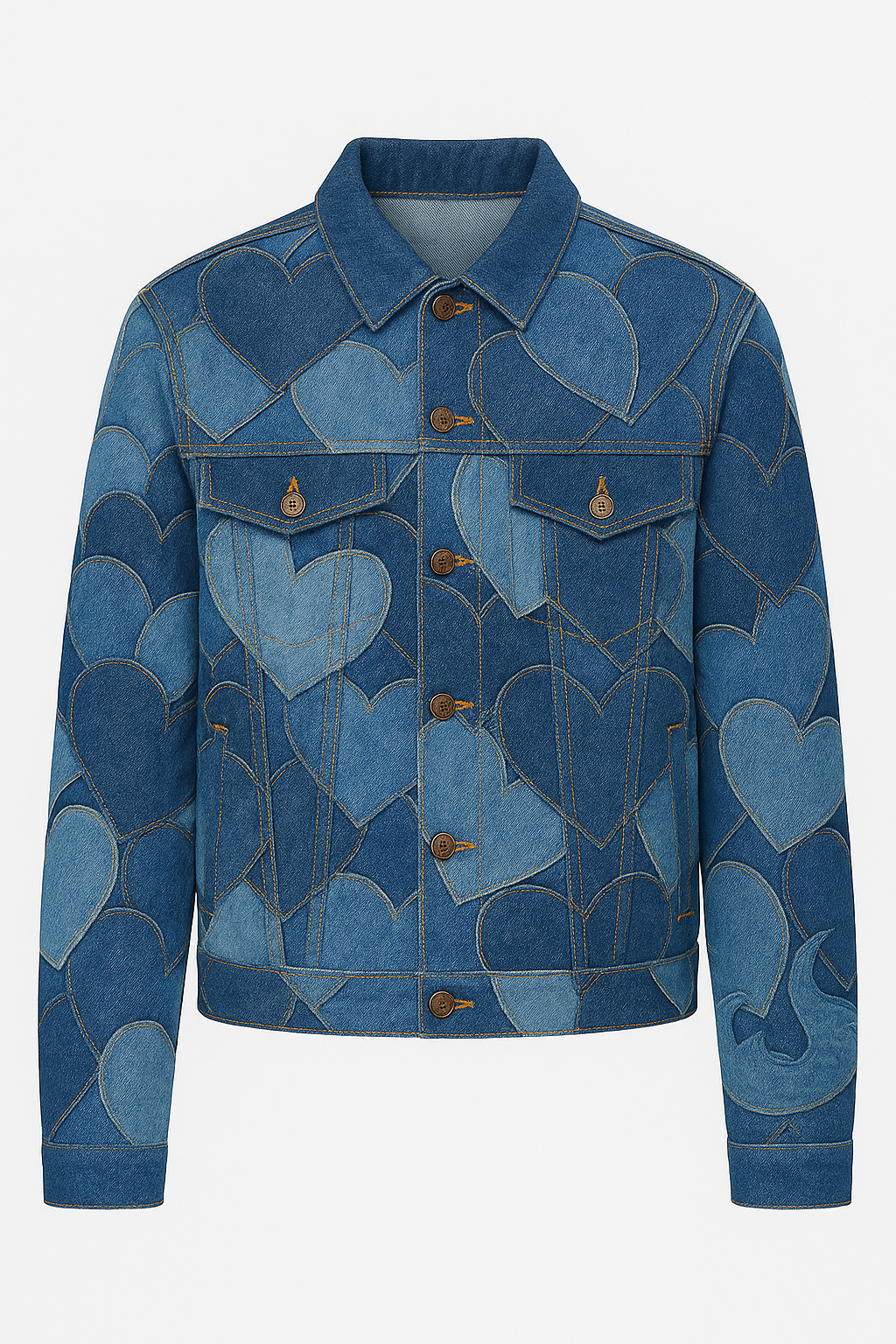 Heart Denim Jacket